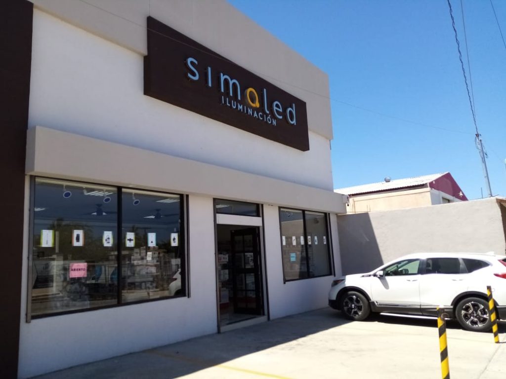 sucursal Simaled iluminación en Cabo San Lucas matriz